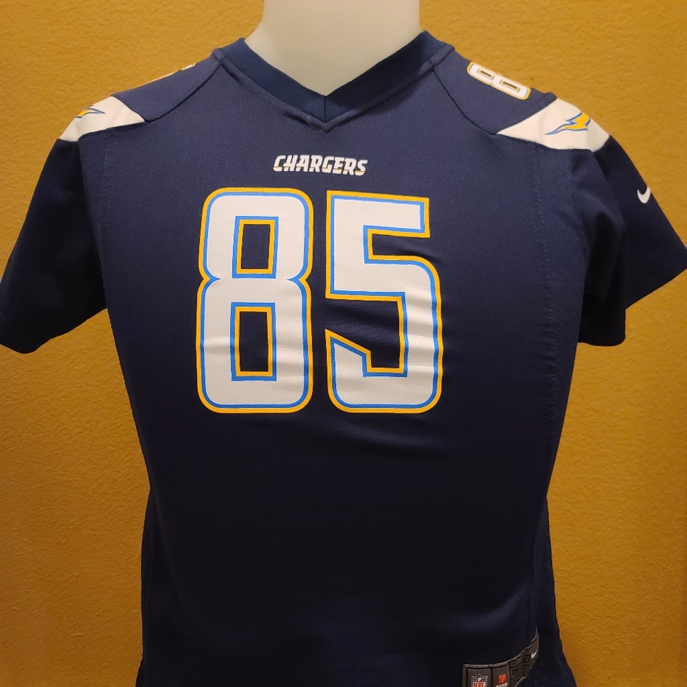 NFL Youth L Chargers Youth Navy Jersey Chargers 85 Antonio Gates